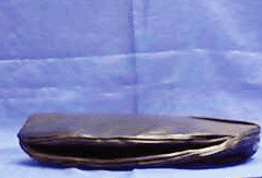 Animated sequence showing m1833 Leather Folding Cap