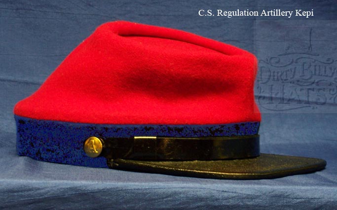 C.S. Regulation Artillery Kepi
